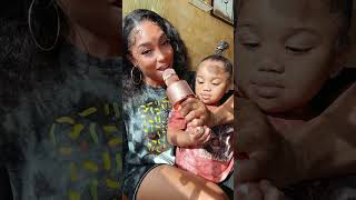 Brooke Valentine can really sing but her daughter is getting a little irritated