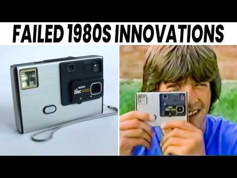 25 Innovative Products From The 1980s That FAILED Miserably!