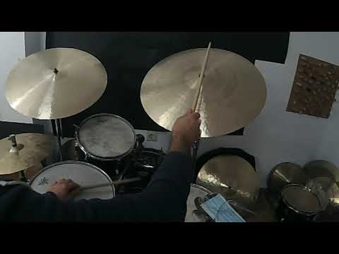 22" 2053g OS tribute very thin jazz ride MATTIA BOURGIS CYMBALS
