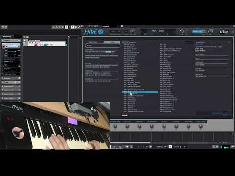 u-he - Hive 2 / Demo / Studio Sound / Random Presset / Key Pad Synth Seq Arp / VST  Hive 2