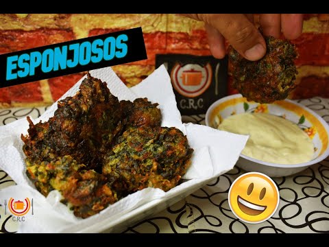 Explota de Sabor BUÑUELOS de ACELGA(y Queso) CRUJIENTES y ESPONJOSOS🤤| Cocina de Restaurante en Casa