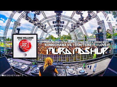 Mike Williams vs. Flo Rida ft Robin Thicke - Konnichawa vs. I Don't Like It, I Love It (MuRA Mashup)