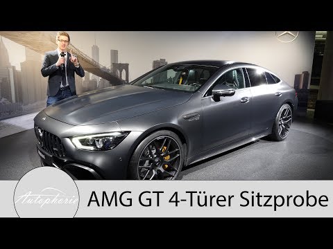 Mercedes-AMG GT 4-Türer: Sitzprobe und Design im Detail - Autophorie