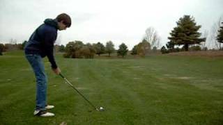 preview picture of video 'golf: second shot hole #8 PLEASE COMMENT'