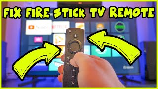 How to Fix Your Fire Stick TV Remote Control - Not Working or Pairing