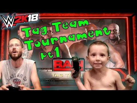 WWE 2K18 ‎- RAW Tag Team Tournament Round 1 Match 1