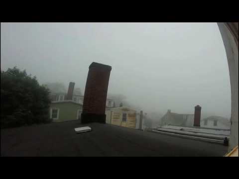 day to night to day timelapse of the fog