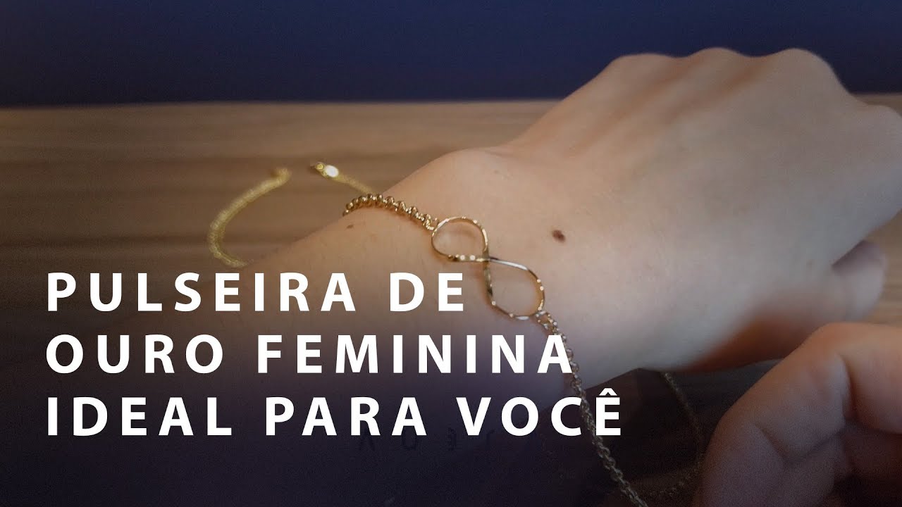 Watch Now Pulseira de Ouro Feminina Ideal para Você - Aubra Joias Pulseira de Ouro Feminina Ideal para Você - Aubra Joias