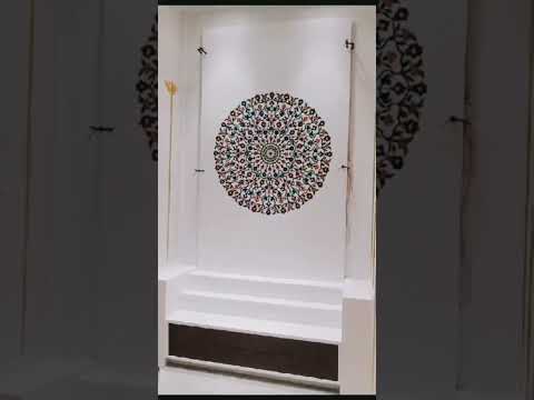 Abalone shell Marble Temple Designing Service, For Religious