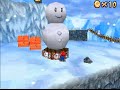 Super Mario 64 DS Cool Cool Mountain Snowman S Lost His Head HD