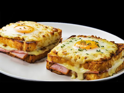 A breakfast so delicious like never before – toast with egg straight from the oven in just 5 minutes