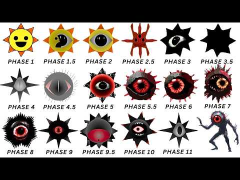 Every HORROR Phase of Mr. Sun in 12 Minutes Part 4