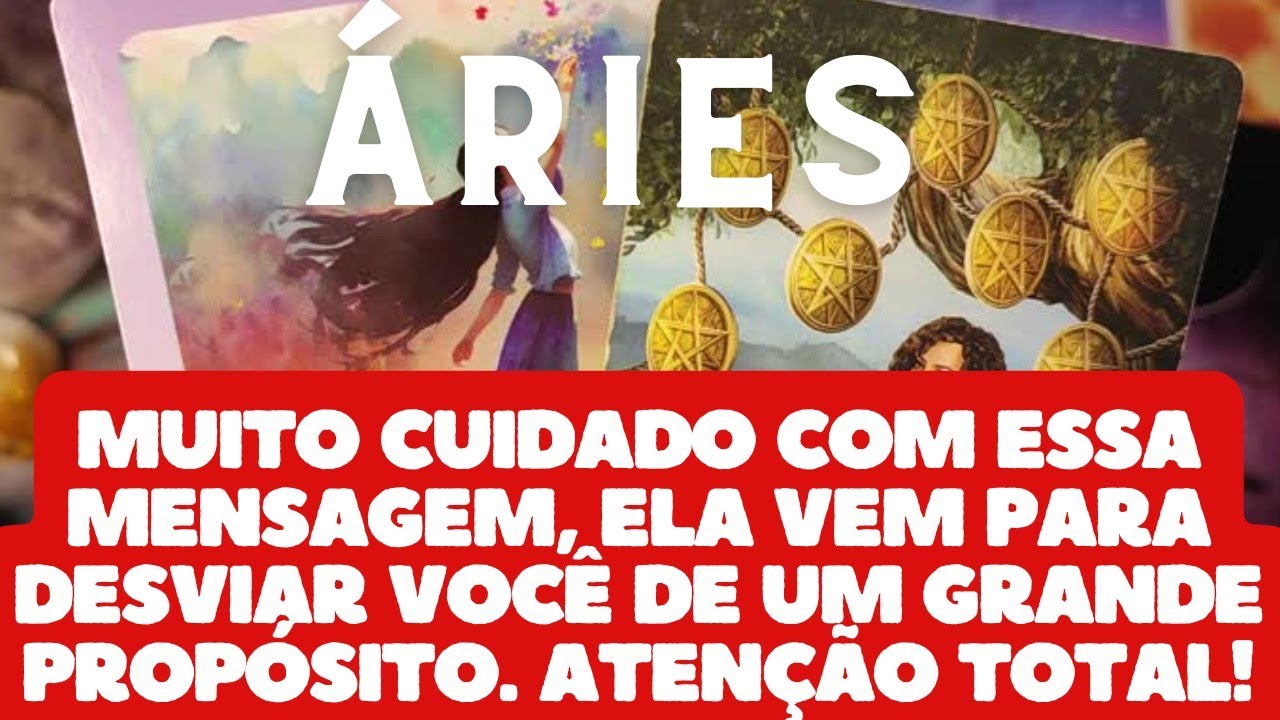 ÁRIES 💎♈ MUITO CUIDADO COM ESSA MENSAGEM 👀🫢😲😧 ELA VEM PARA TE DESVIAR.