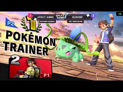 GGxC 5 - AlanDiss (Snake) vs Saleem Shady (Pokémon Trainer) - Pools - WSF