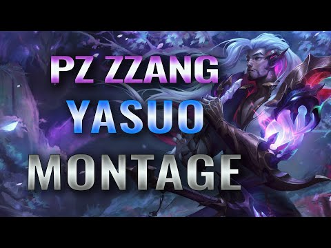 Best of Pz ZZang - #1 Korea Yasuo Montage - God of Yasuo