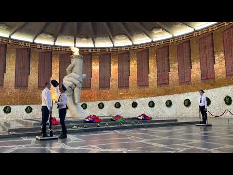 Mamayev Kurgan Volgograd eternal flame