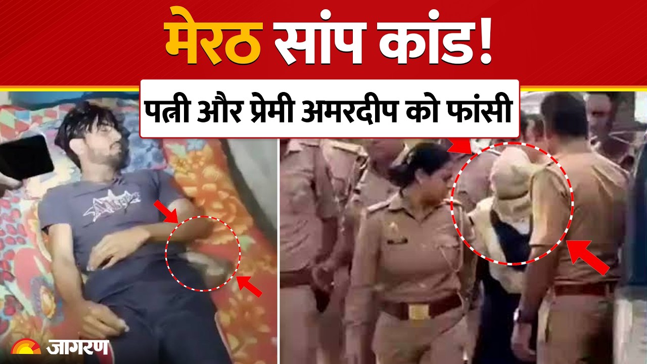 Meerut Snake Murder Case: पति को सांप से डसवाने वाली पत्नी को फांसी की सजा | UP | Ravita Amardeep