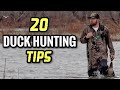 20 Duck Hunting Tips In 3 Minutes