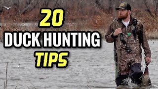 20 Duck Hunting Tips in 3 Minutes