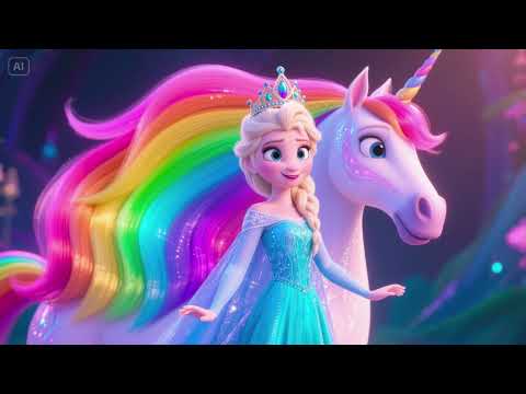 Elsa and the Rainbow Unicorn 🦄❄️ | A Magical Frozen Adventure!