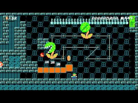 Haunted mansion walk! Super Mario maker