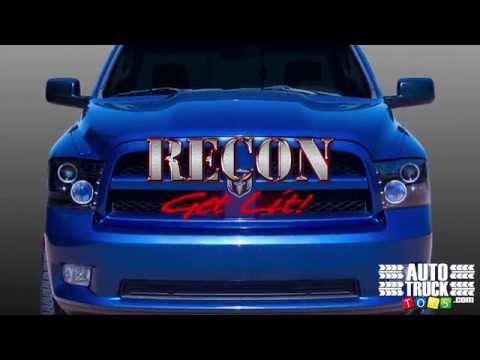 Recon Dodge Ram Halo Headlight Installation