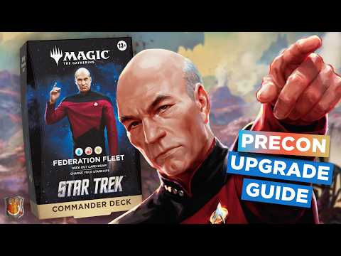 “Federation Fleet” Precon Upgrade Guide | Star Trek | The Command Zone 771 | Magic MTG Commander EDH