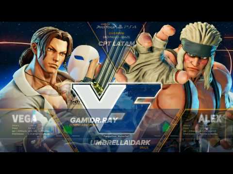 SFV: GAM|Dr. Ray vs Umbrella|Dark - CPT Latin Americans Finals Top 8 - CPT201