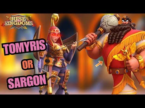 Tomyris and Sargon who is STRONGER? The answer is unexpected! Rise of kingdoms [tomyris vs sargon]