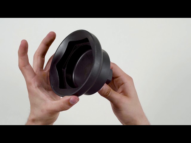 Video teaser for KS TOOLS 450.0201 Achsmuttern-Schlüssel für SAF 85mm Ø 118mm (Unboxing)