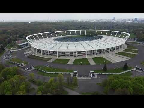 Stadion Śląski - widok z drona.