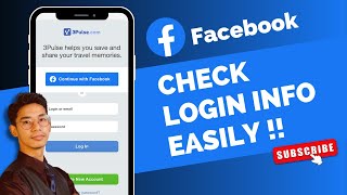 How to Check Login Info in Facebook !