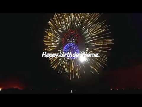 Happy birthday hema