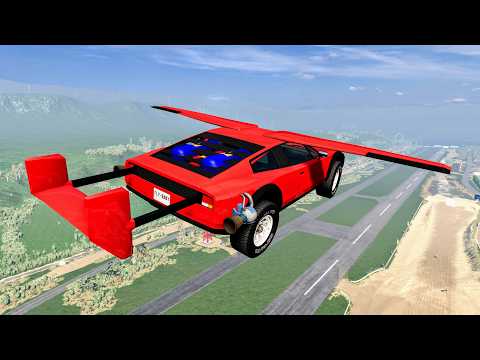 Epic High Speed Car Jumps #351 – BeamNG Drive | CrashBoomPunk
