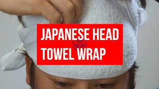 JAPANESE HEAD TOWEL WRAP OR HEADSCARF