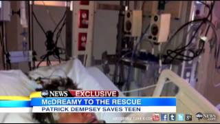 Patrick Dempsey saved a teenager