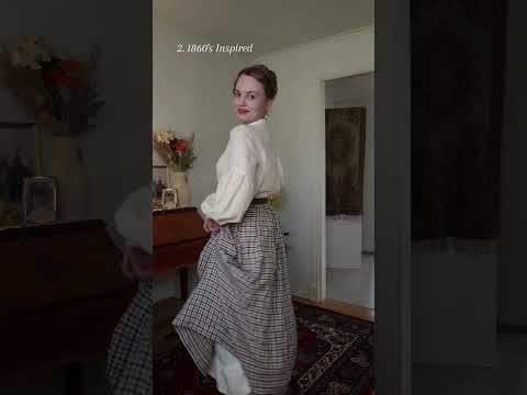 Can we mix vintage & historical styles? #victorianfashion #vintagestyle #historybounding #timetravel