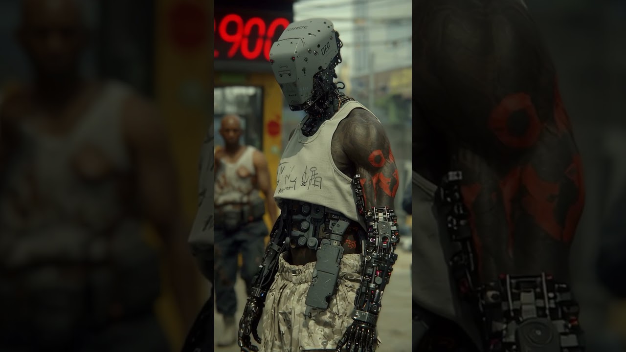 How it started 2087 #sciencefiction #ai #cyborg #humanoid #dystopia #shorts #robots