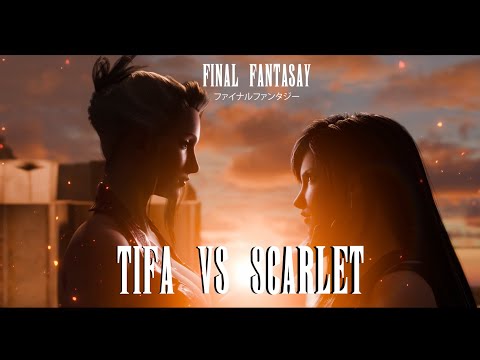 TIFA VS SCARLET - FINAL FANTASY VII - 3D Animated Short Film