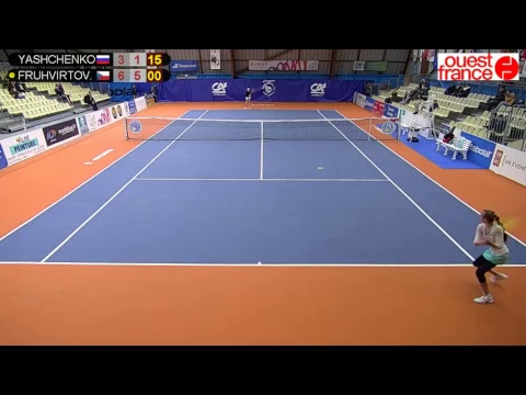 YASHCHENKO Anastasia (RUS) VS FRUHVIRTOVA Brenda (CZE) - Tennis Club Auray - Court J. SANCHEZ
