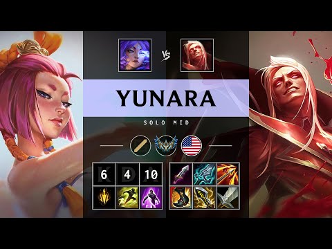 Yunara Mid vs Vladimir - NA Challenger Patch 25.15