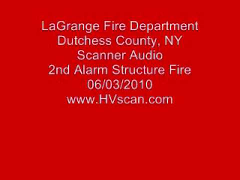LaGrange Fire Dept Scanner Audio - 2nd Alarm Structure Fire - 06/03/2010