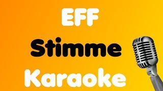 EFF - Stimme - Karaoke