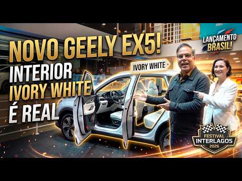 Geely EX5 é apresentado no Festival Interlagos 2026