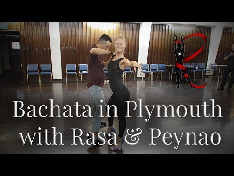Rasa Pauzaite: Bachata Demonstration with Peynao in Plymouth