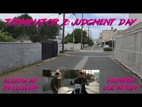 "Terminator 2: Judgment Day" Alleyway Filming Location - Then & Now