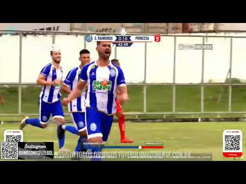 São Raimundo 5 x 2 Princesa - Semifinal (1° Jogo) - Gols do Jogo