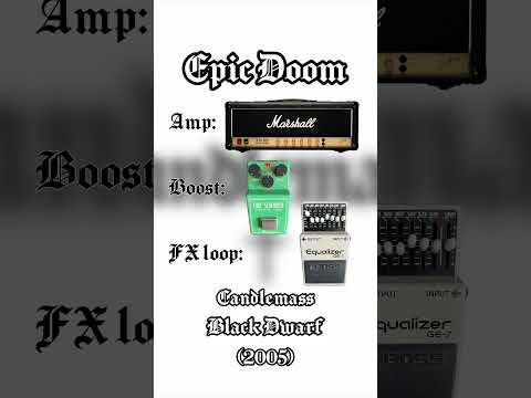 Doom metal tone settings: Black Sabbath, Sleep, Candlemass, High on Fire, My Dying Bride, Kyuss