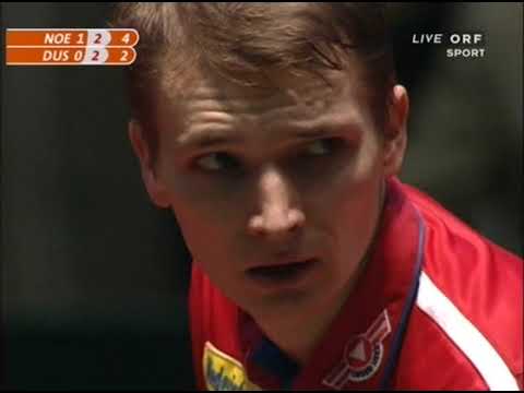Table Tennis - 2005 ECL   SVS Niederosterreich x Borussia Dusseldorf  W Schlager vs  M Maze p2