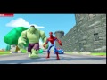 DISNEY CARS COLORS Fun With Spiderman Mickey Mouse Hulk Donald Duck Nursery Rhymes